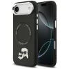  iPhone 17 fekete Karl Lagerfeld Karl & Choupette Pins MagSafe tok