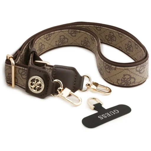 Universal Guess CBDY 4G Tether Patch Strass Metal Logo barna - 2