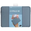 Uniq Cyprus Ridge Edition Laptop Sleeve 16" vízálló neoprén laptop táska - kék thumbnail