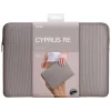 Uniq Cyprus Ridge Edition Laptop Sleeve 16" laptop táska vízálló neoprén - szürke thumbnail