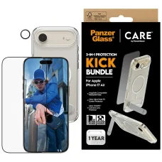CARE by PanzerGlass Feature Kick 3in1 tok + üvegfólia + lencsevédő iPhone Air