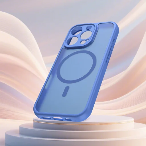 iPhone 16 Pro Sky Blue Techsuit - HaloFrost II MagSafe tok - 3