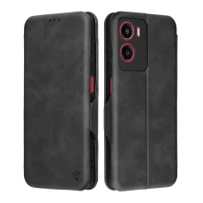 Motorola Moto G05 / E15 Fekete Techsuit Safe Wallet Plus tok