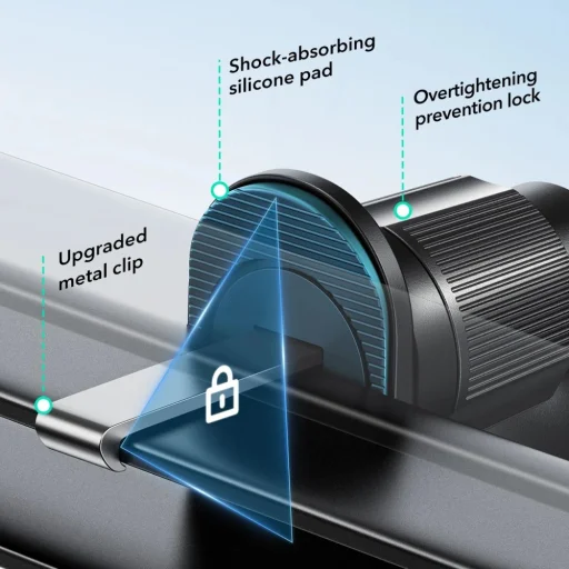 MagSafe držiak na telefón do mriežky ventilácie ESR držiak do auta OmniLock (2B52301) - 8