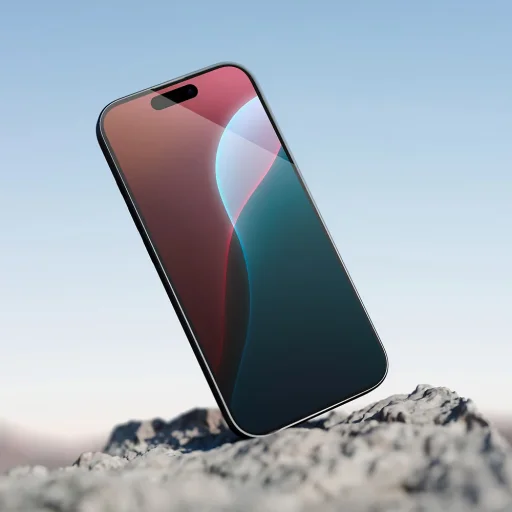 iPhone 17 Fekete ANANK 3D Invisible 5X Reinforced Edge to Edge üvegfólia - 7