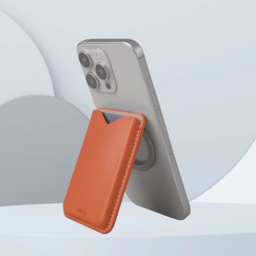 Uniq Lyden Evo Magnetic Phone Wallet - Orange - 5