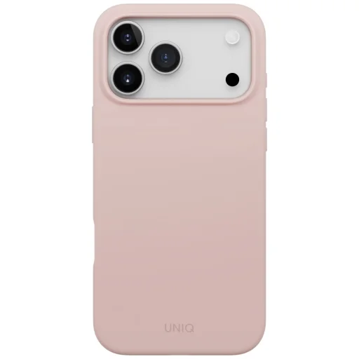  iPhone 17 Pro Max Pink Uniq Lino Magclick Töltőtok - 2