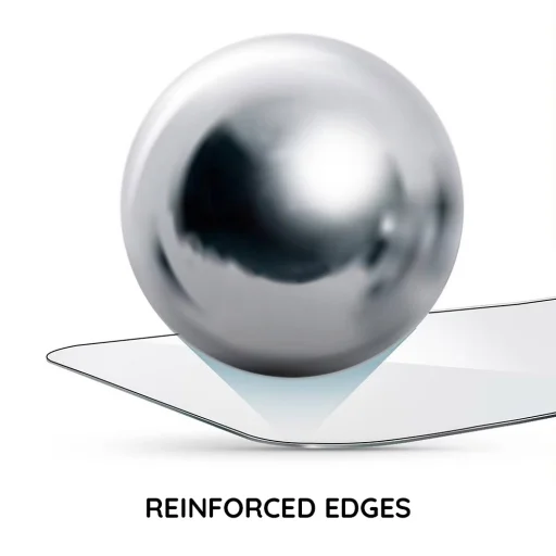 iPhone 16 Pro Fekete ANANK - 2.5D 3X Megerősített Kékfény Szűrő üvegfólia - 3