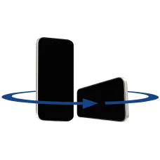 iPhone 15 Pro Max ANANK - 2.5D 360° Privacy Kijelzővédő - Átlátszó üvegfólia