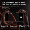  iPhone 17 Air ANANK 2.5D 5X Megerősített 360° Privát Képernyővédő Átlátszó üvegfólia thumbnail