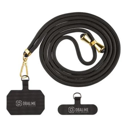 OBAL:ME NeckTag Allure mobiltelefonhoz fekete nyakpánt - 1