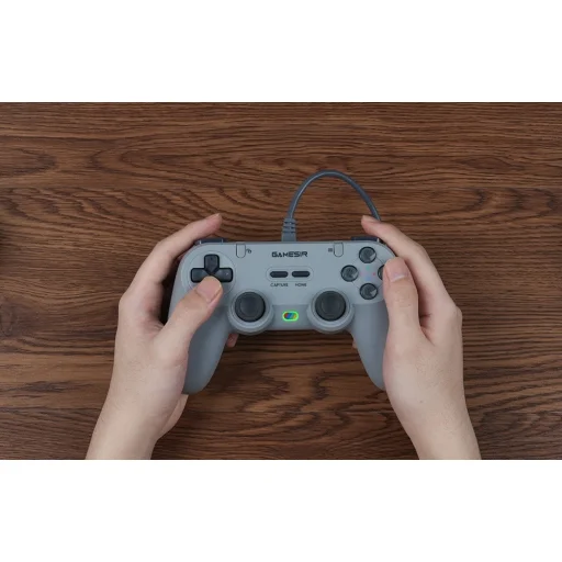 GameSir T3 GY Tegenaria Lite vezetékes vezérlő szürke - 7