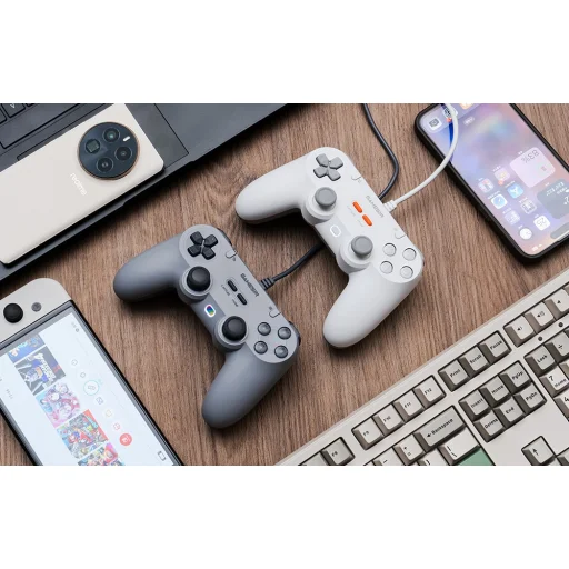 GameSir T3 GY Tegenaria Lite vezetékes vezérlő szürke - 13