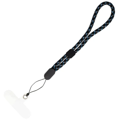Phone pendant FZ-5 fekete-kék csuklópánt - 1