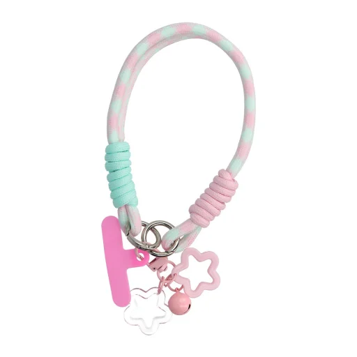 Phone pendant FZ-11 világos rózsaszín-kék - 1