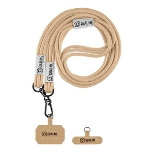 OBAL:ME NeckTag Trio Rope mobiltelefonhoz, Khaki - 1