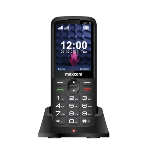Mobiltelefon - MAXCOM MM 445 L FEKETE - 1