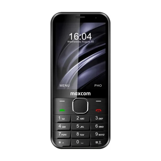 Mobiltelefon - MAXCOM MM 334 L FEKETE - 1