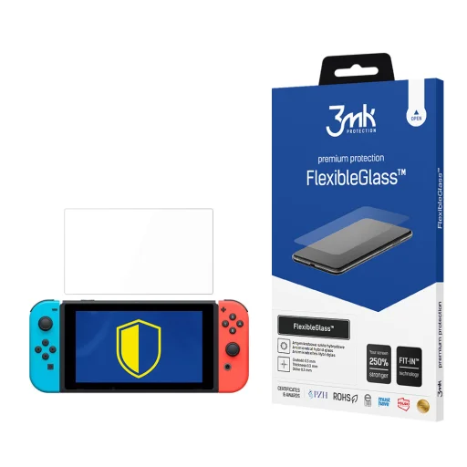 Nintendo Switch - 3mk FlexibleGlass™ üvegfólia - 1