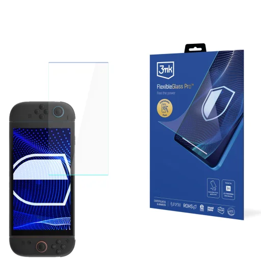 Hybrid glass 3mk FlexibleGlass Pro for Nintendo Switch 2 üvegfólia - 1