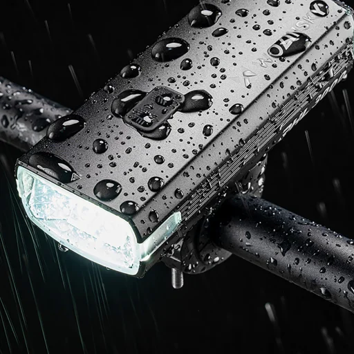 Wozinsky első kerékpárlámpa + USB-C kábel (3000 lm) - Fekete - 11