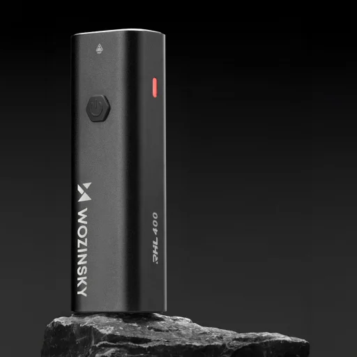 Wozinsky WSBLB2 Első (400 lm) és Hátsó USB-C Kerékpár Lámpa Szett - Fekete - 8