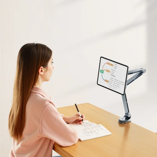 Wozinsky WTY0YS1 mágneses tartó, 360°-ban forgatható, szilárd, telefonhoz és tablethez - szürke - 9