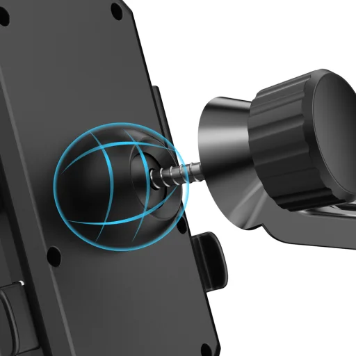 Dudao F7C+ bicikli/motor telefon tartó - fekete - 9