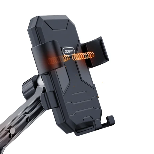 Dudao F7C+ bicikli/motor telefon tartó - fekete - 10