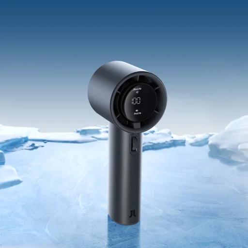Jisulife Hordozható Ventilátor Pro1 S FA53PRO USB Ventilátor - Sötét Szürke - 4