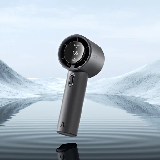 Jisulife Hordozható Ventilátor Pro1 S FA53PRO USB Ventilátor - Sötét Szürke - 5