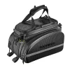 Rockbros A6-6 bicycle bag for trunk, 35 l, with fold-out pockets - black