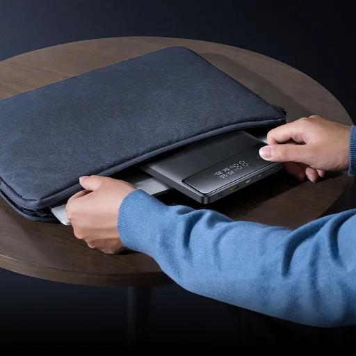 Baseus Blade H1 20000mAh 100W Powerbank kijelzővel - Fekete - 14