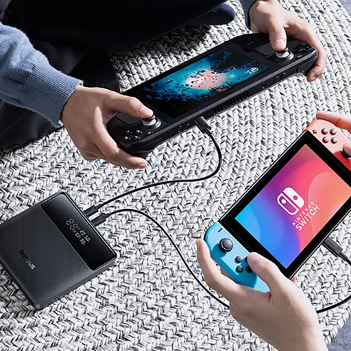 Baseus Blade H1 20000mAh 100W Powerbank kijelzővel - Fekete - 21