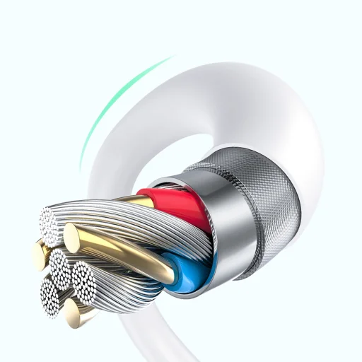 Wozinsky GaN 65W Töltő 2xUSB-C USB Porttal és 65W CC Kábellel - Fehér - 9