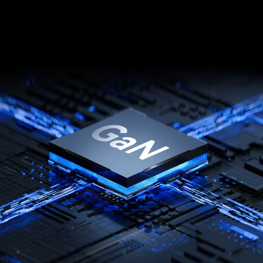 Wozinsky GaN 65W Töltő 2xUSB-C USB Porttal és 65W CC Kábellel - Fehér - 6