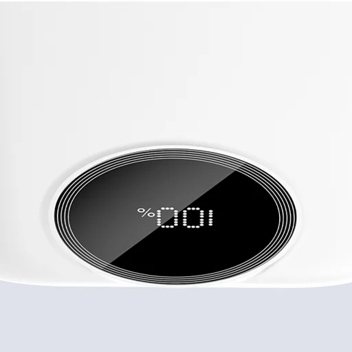 Dudao K13 10000mAh Powerbank beépített kábelekkel - Fehér - 3