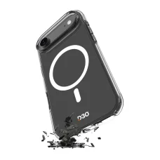  iPhone 17 Air - Átlátszó Puro Impact Clear D3O TPU+PC MagSafe Kompatibilis Tok