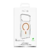  iPhone 17 Pro Max Puro Lite Mag TPU+PC tok kompatibilis MagSafe-val - Átlátszó narancssárga gyűrűvel tok thumbnail
