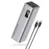 Powerbank Cuktech CUKP200XGLGR 100W 20000mAh 2 x USB-C 1 x USB-A - szürke thumbnail