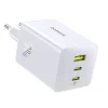 Baseus EnerFill FE11 2 x USB-C / USB-A 100W fali töltő - Fehér thumbnail