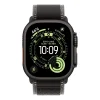 Apple Watch Ultra 3 Cellular 49mm Black Titanium Case with Black/Charcoal Trail Loop - S/M thumbnail