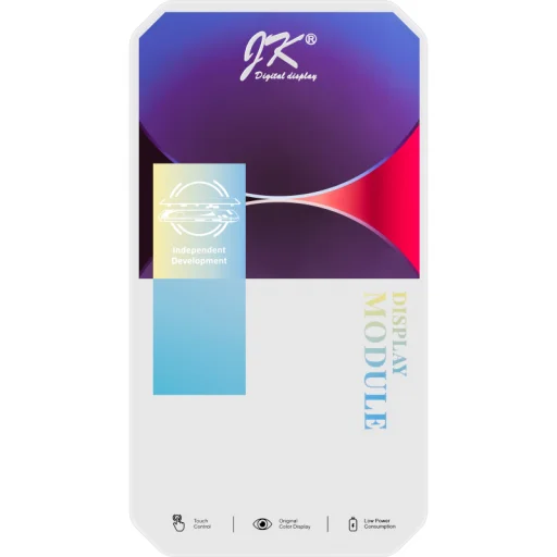 LCD kijelző modul JK Apple iPhone 14 Plus, In-Cell IC verzió, fekete - 4