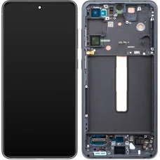LCD kijelző modul Samsung Galaxy S21 FE 5G G990, kamera nélkül, Szürke