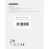 Ugreen CD250, 25W, 3A, 1 x USB-C hálózati töltő adapter USB-C kábellel, fekete thumbnail