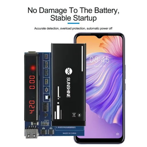 Sunshine SS-904B tápegység TECNO / Infinix / Itel sorozathoz, 2 az 1-ben, - 6