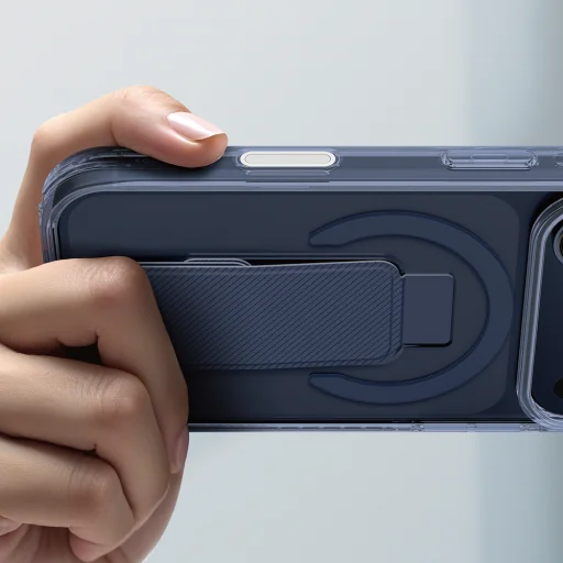 AmazingThing Titan Pro Holder tok iPhone 17 Pro Max készülékhez, MagSafe kompatibilis - Kék - 7