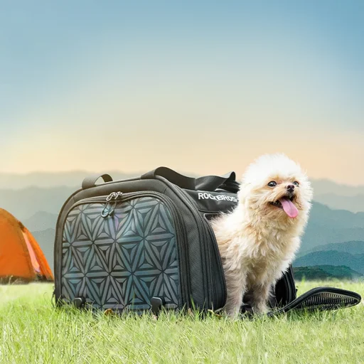 Rockbros 30140028001 szállító biciklis táska macskáknak és kutyáknak - fekete - 8