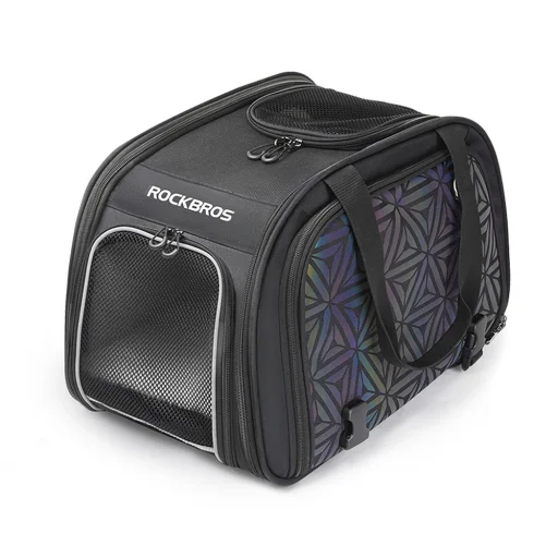 Rockbros 30140028001 szállító biciklis táska macskáknak és kutyáknak - fekete - 3