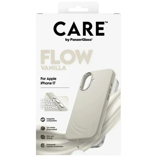 iPhone 17 CARE by PanzerGlass FLOW MagSafe vanília tok - 5